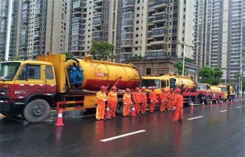 东坑镇市政管道清淤